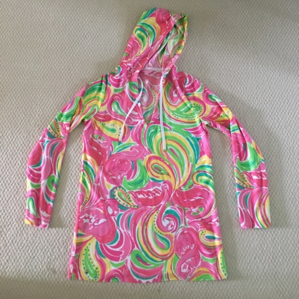 Lilly Pulitzer French Terry Cover-Up XS NWT